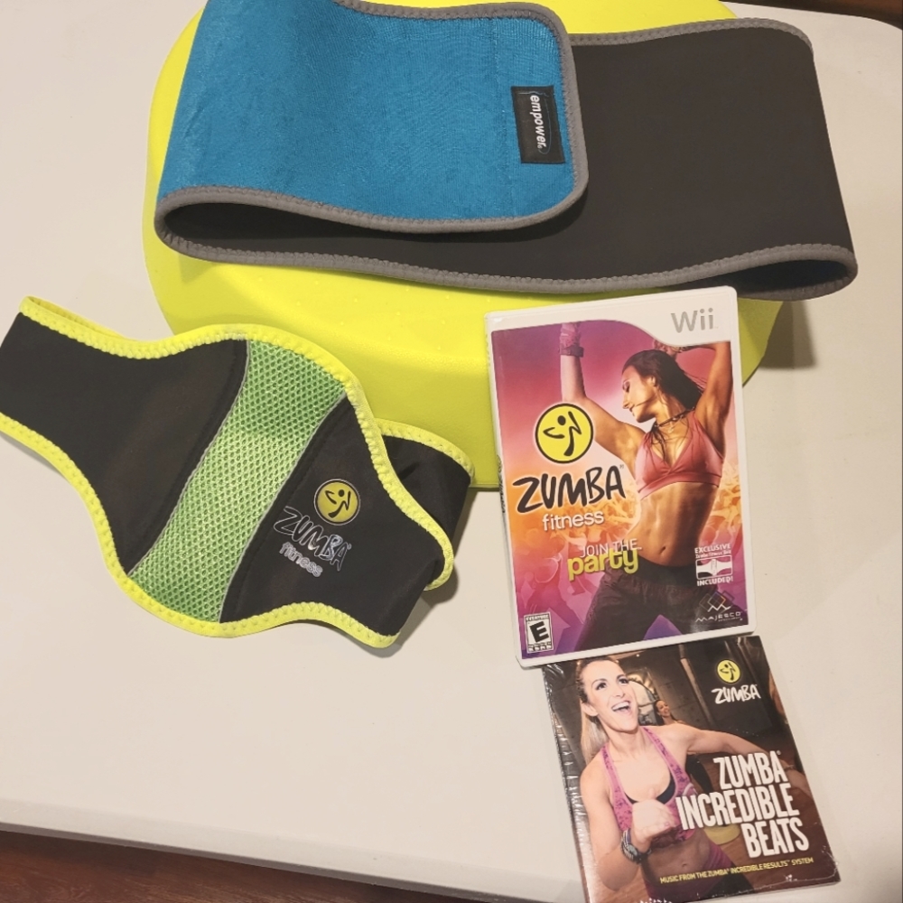 Zumba workout kit for Wii